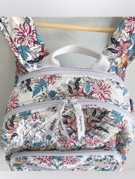 Vera Bradley Harry Potter Herbology Mandrake Floral Large Multicolor Backpack main image 13